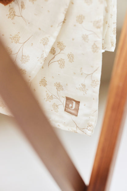 Jollein Hydrofiele Monddoekjes | 31 x 31 cm | 3pack | Leafy Dreams
