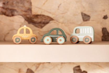 Jollein Houten Auto op Wielen | On The Go | 3 Stuks
