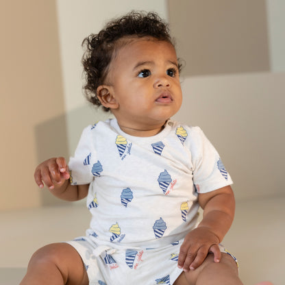 Noppies T-shirt | Oatmeal Melange