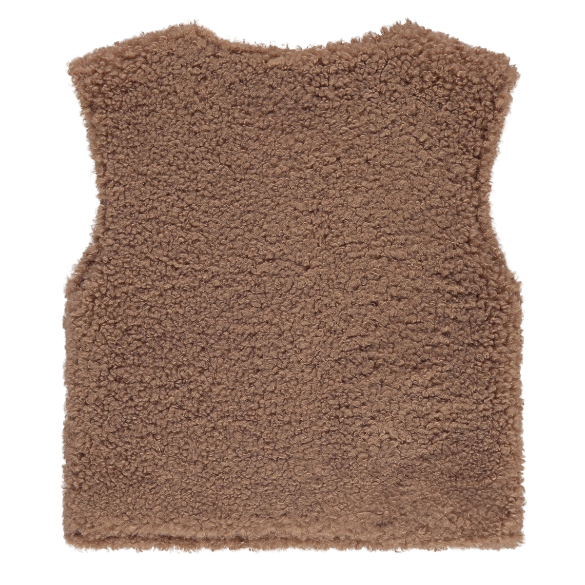 A Tiny Story Baby Cardigan | Vest |  Bruin | Teddy