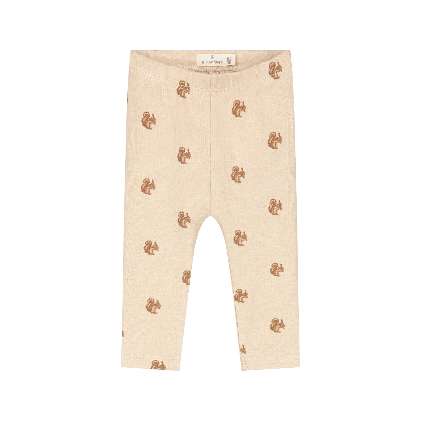 A Tiny Story | Baby Broekje | Beige Melange | Print