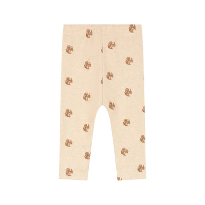 A Tiny Story | Baby Broekje | Beige Melange | Print