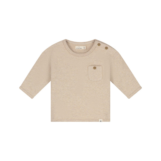 A Tiny Story | Baby Sweater | Pullover | Beige Melange