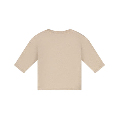 A Tiny Story | Baby Sweater | Pullover | Beige Melange