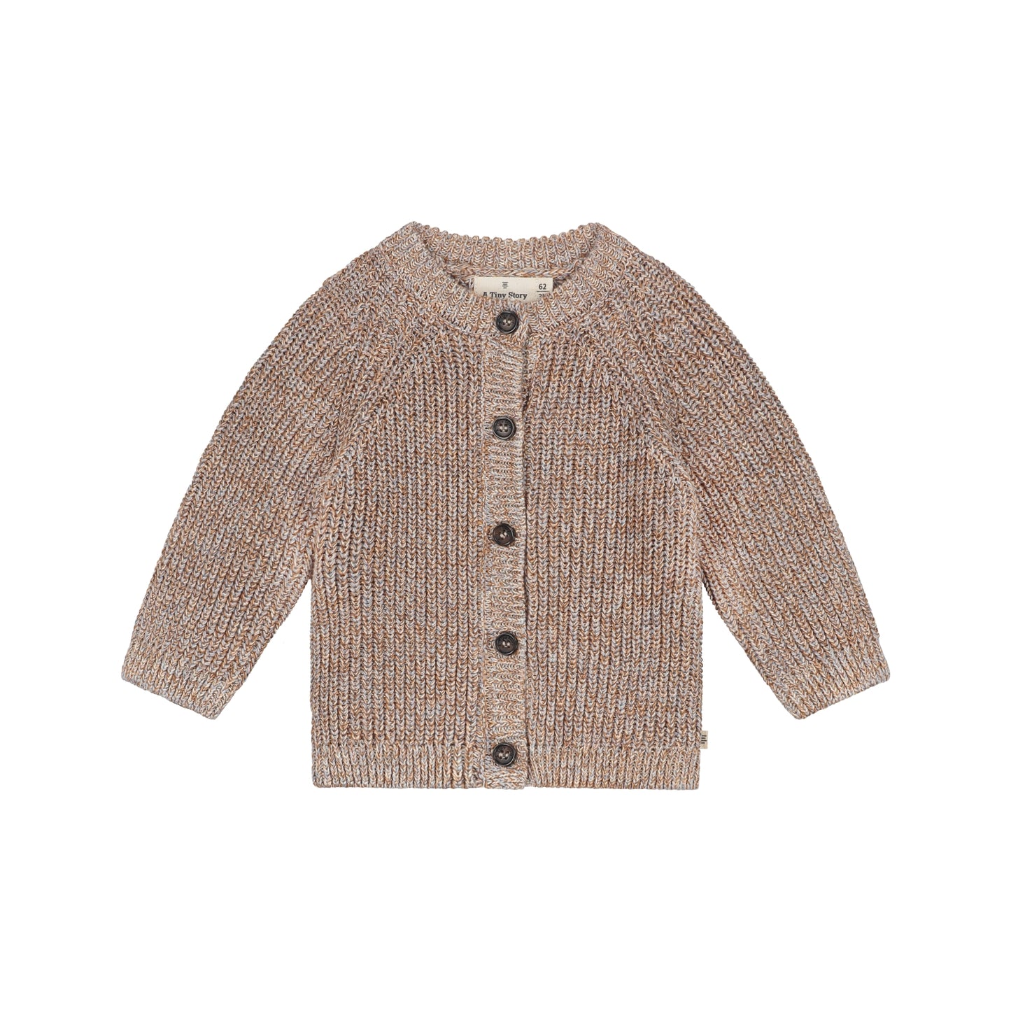 A Tiny Story Baby Cardigan | Vest | Ivory | Gemêleerd
