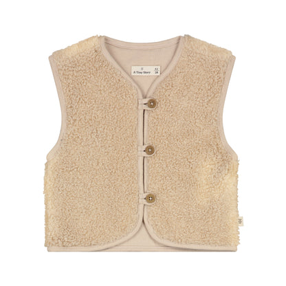 A Tiny Story Baby Cardigan | Vest | Waistcoat | Cookie | Teddy