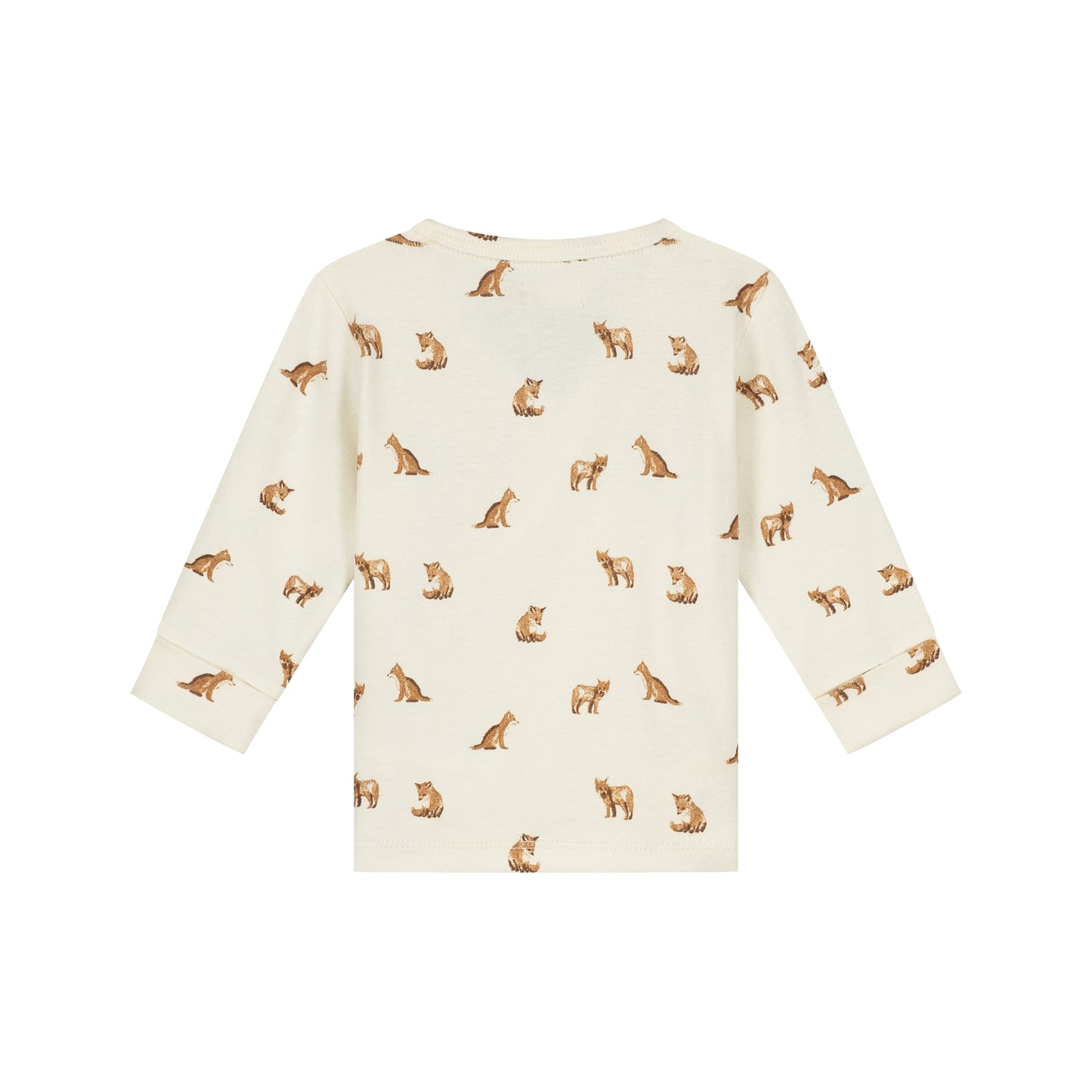 A Tiny Story Baby | Overslag T-Shirt | Long Sleeve | Ivory | Print