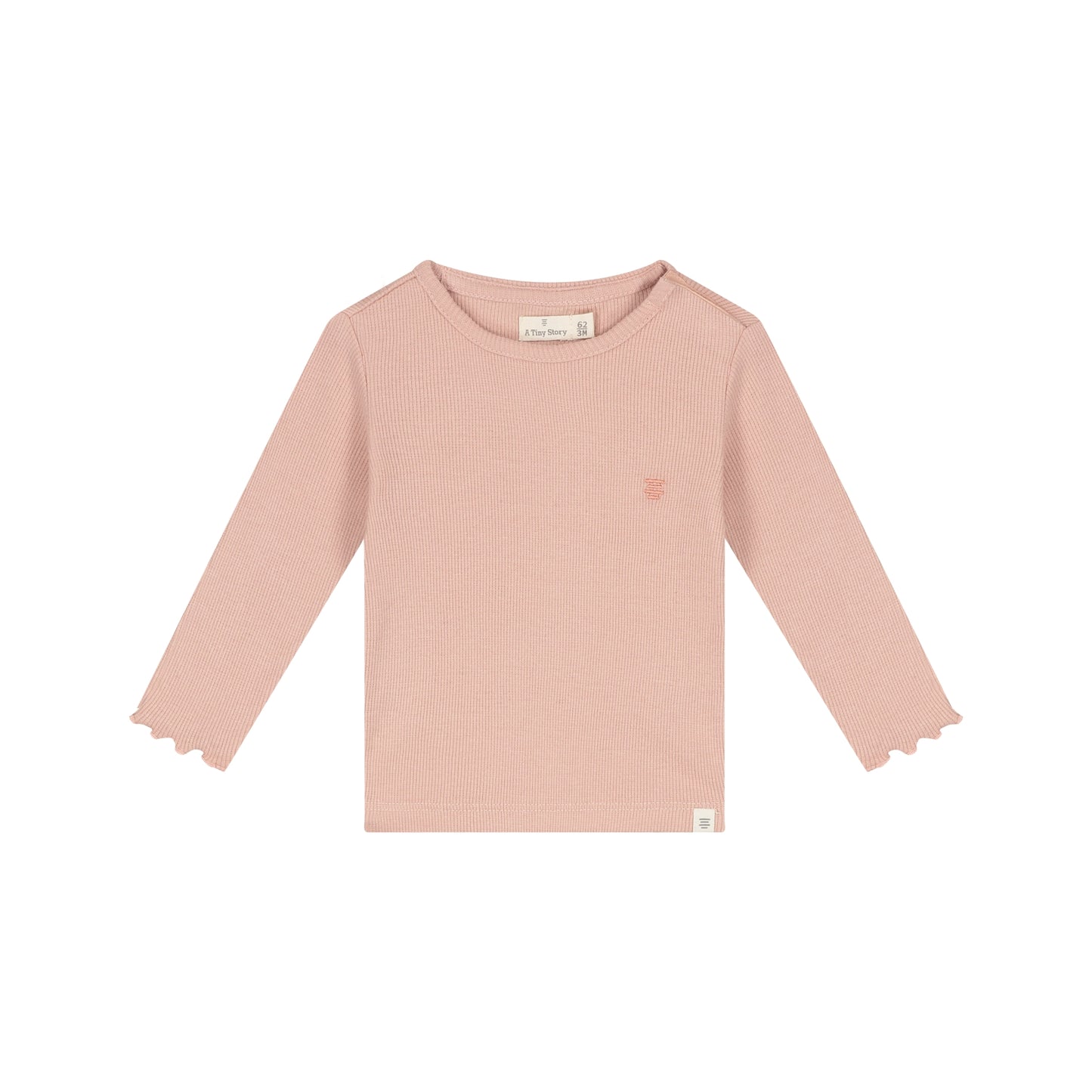 A Tiny Story Baby T-Shirt | Long Sleeve | Old Pink