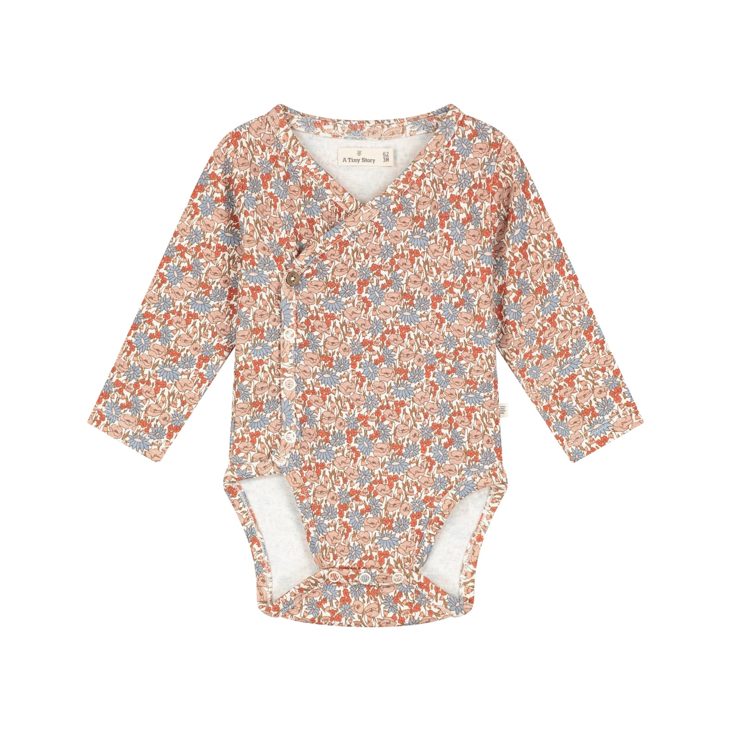 A Tiny Story Baby Romper | Long Sleeve | Multi Colour