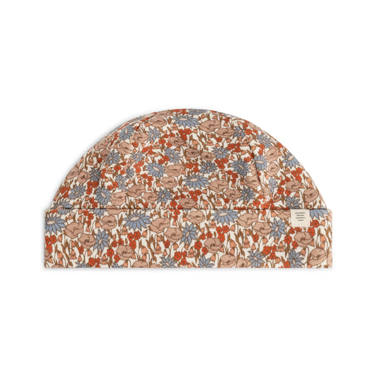 A Tiny Story Baby Mutsje | Multi Colour | Print