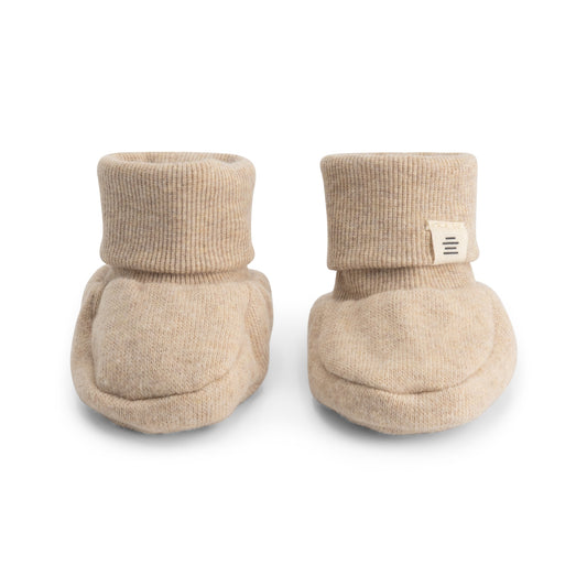 A Tiny Story Baby Sokjes | Slofjes | Beige Melange